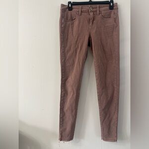 American Eagle Outfitters Dusty Rose Jeggings